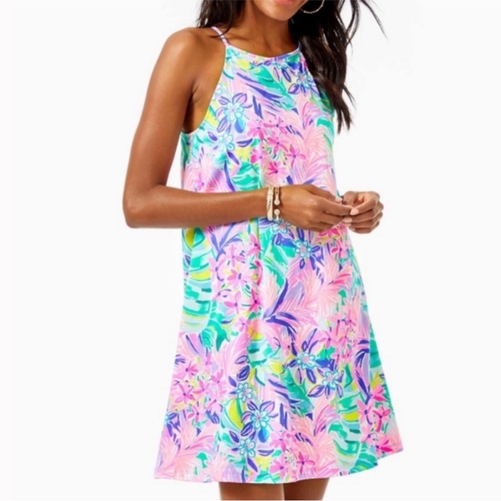 Lilly Pulitzer Margot Swing Dress SZ XS Multi It Was All A Dream